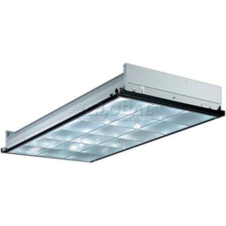 Acuity Brands Lighting Lithonia Lithonia 2PM3N G B 3 32 18LD MV 1/3 GEB10IS 2x4 Parabolic Troffer w/ Grid 2 Lamp 2PM3N G B 3 32 18LD MVOLT 1/3 GEB10IS